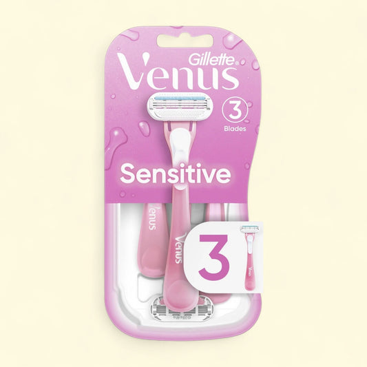Venus Disposable Razor, 3 count — authentic US product shipped worldwide by Treatspree