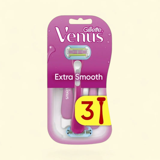 Gillette Venus Disposable Women's Razors, 3 Count — authentic US product shipped worldwide by Treatspree