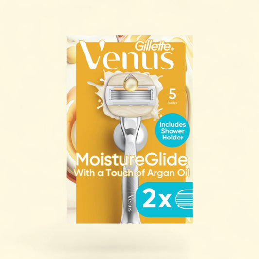 Venus Moistureglide Women's Razor, 2 Razor Blade Refills, Reusable ... — authentic US product shipped worldwide by Treatspree