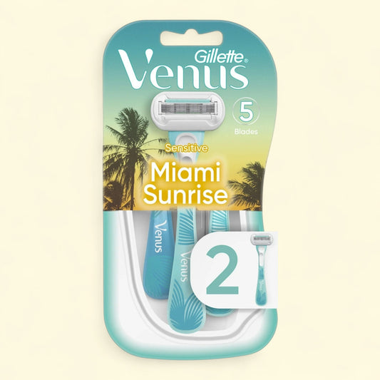 Gillette Venus Extra Smooth Sensitive Women's Disposable Razors, 2 ... — authentic US product shipped worldwide by Treatspree