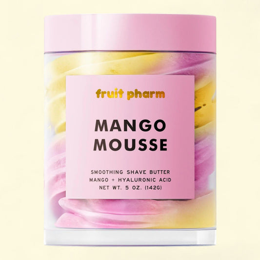 Fruit Pharm Mango Mousse Shave Butter, All Adult Skin Types, 8 oz