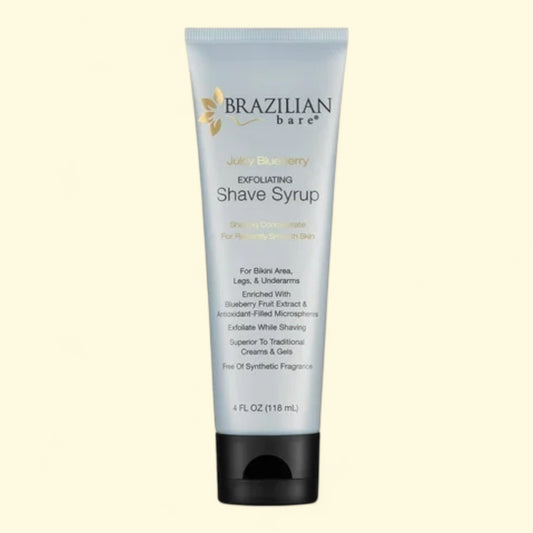 Brazilian Bare Juicy Blueberry Shave Syrup, 4oz