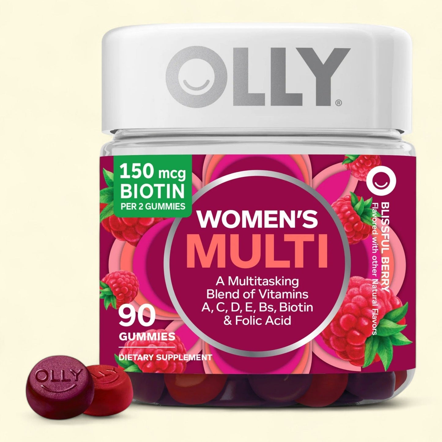 OLLY Women's Multivitamin Gummy, 90 Ct