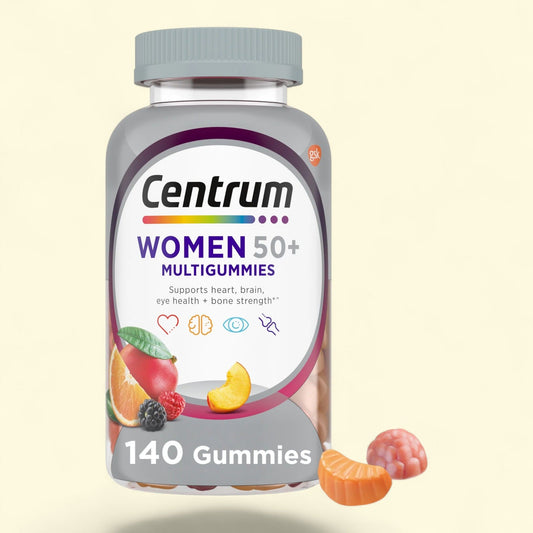 Centrum Multigummies Women's 50 Plus Gummy Multivitamin, 140 Ct