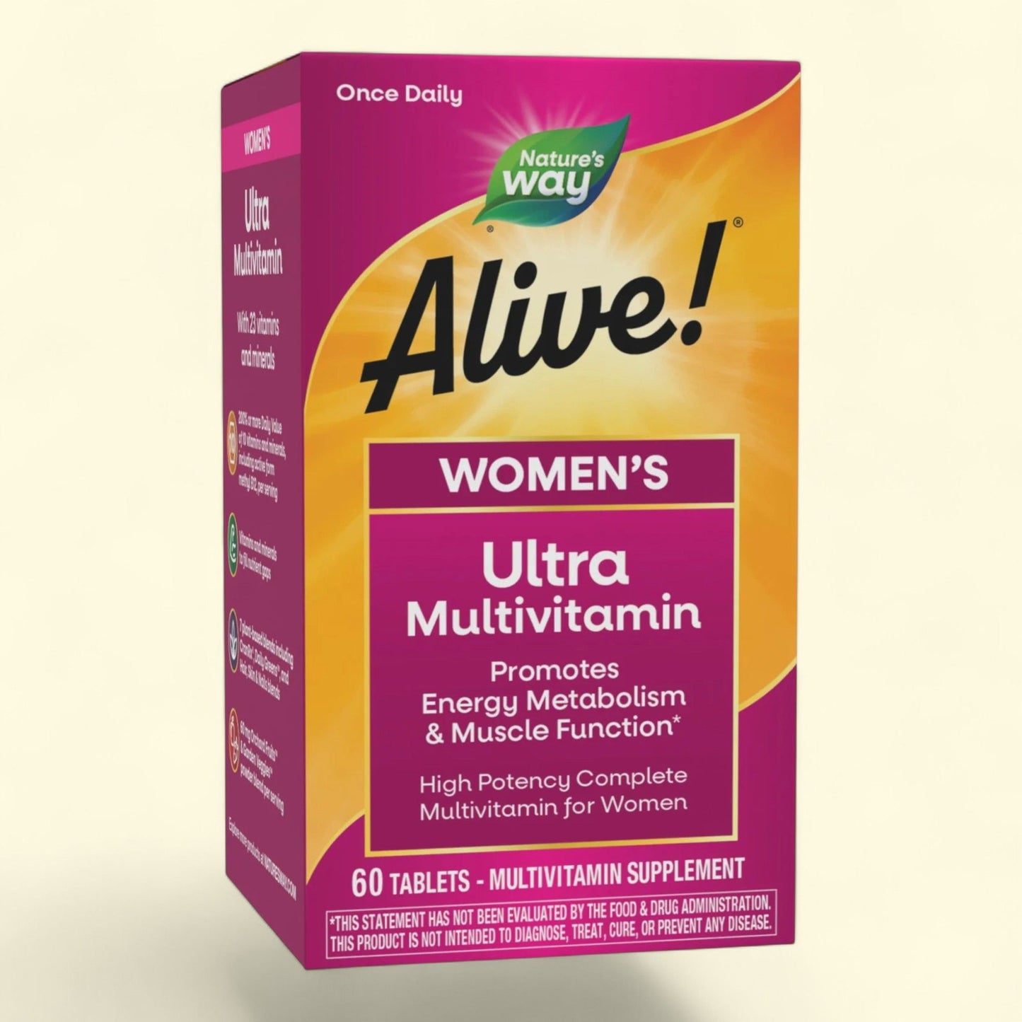 Nature's Way Alive! Women's Ultra Multivitamin Tablets, 60 Count