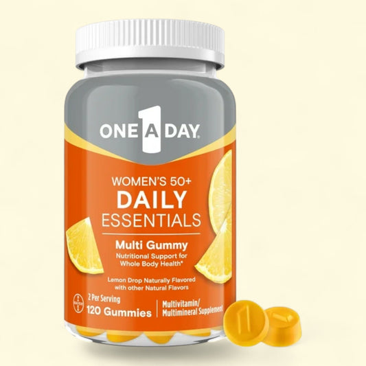 One A Day Women's 50+ Multivitamin Gummies, 120 Count