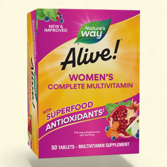 Nature's Way Alive! Women's Complete Multivitamin Tablets, 50ct