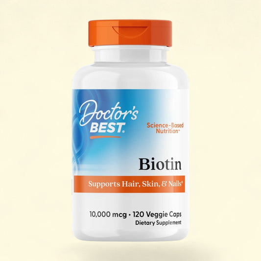 Doctor's Best Biotin, 120 Count — authentic US product shipped worldwide by Treatspree