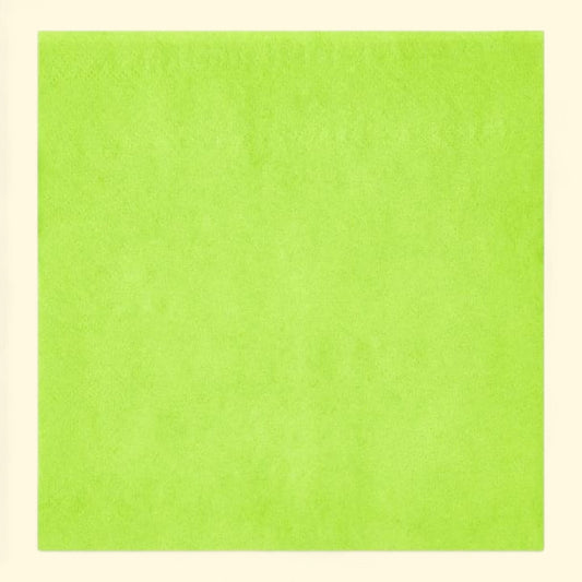 Way To Celebrate Disposable Neon Green Paper Napkins, 6.5" x 6.5", 75 Count