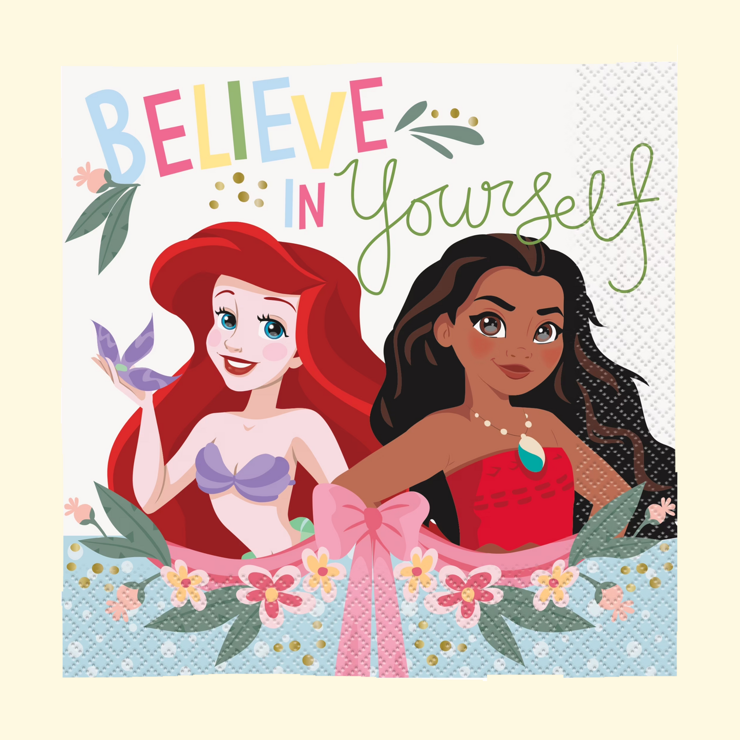 CDU Princess Lunch Napkins, 16 ct.