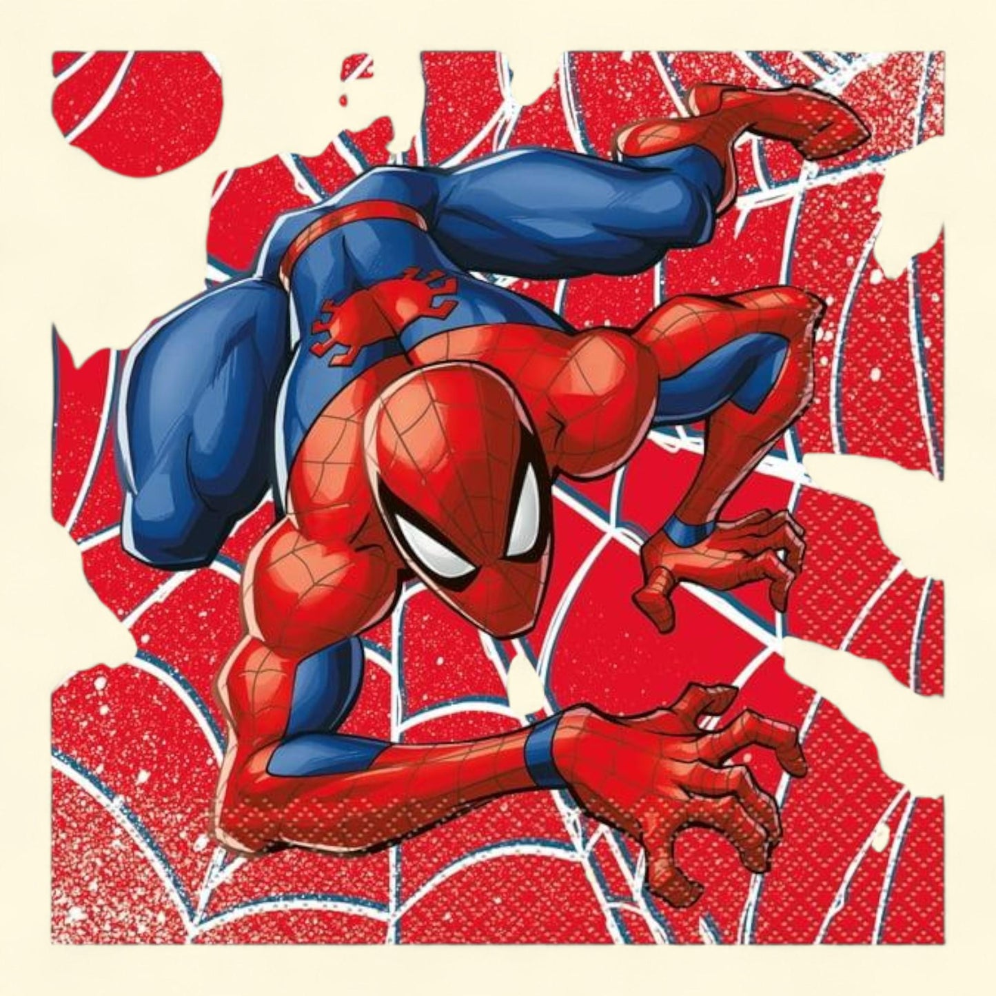 Spiderman Lunch Napkins, 16 Pack