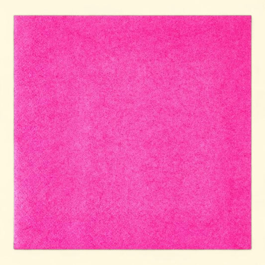 Way To Celebrate Disposable Neon Pink Paper Napkins, 6.5" x 6.5", 75 Count