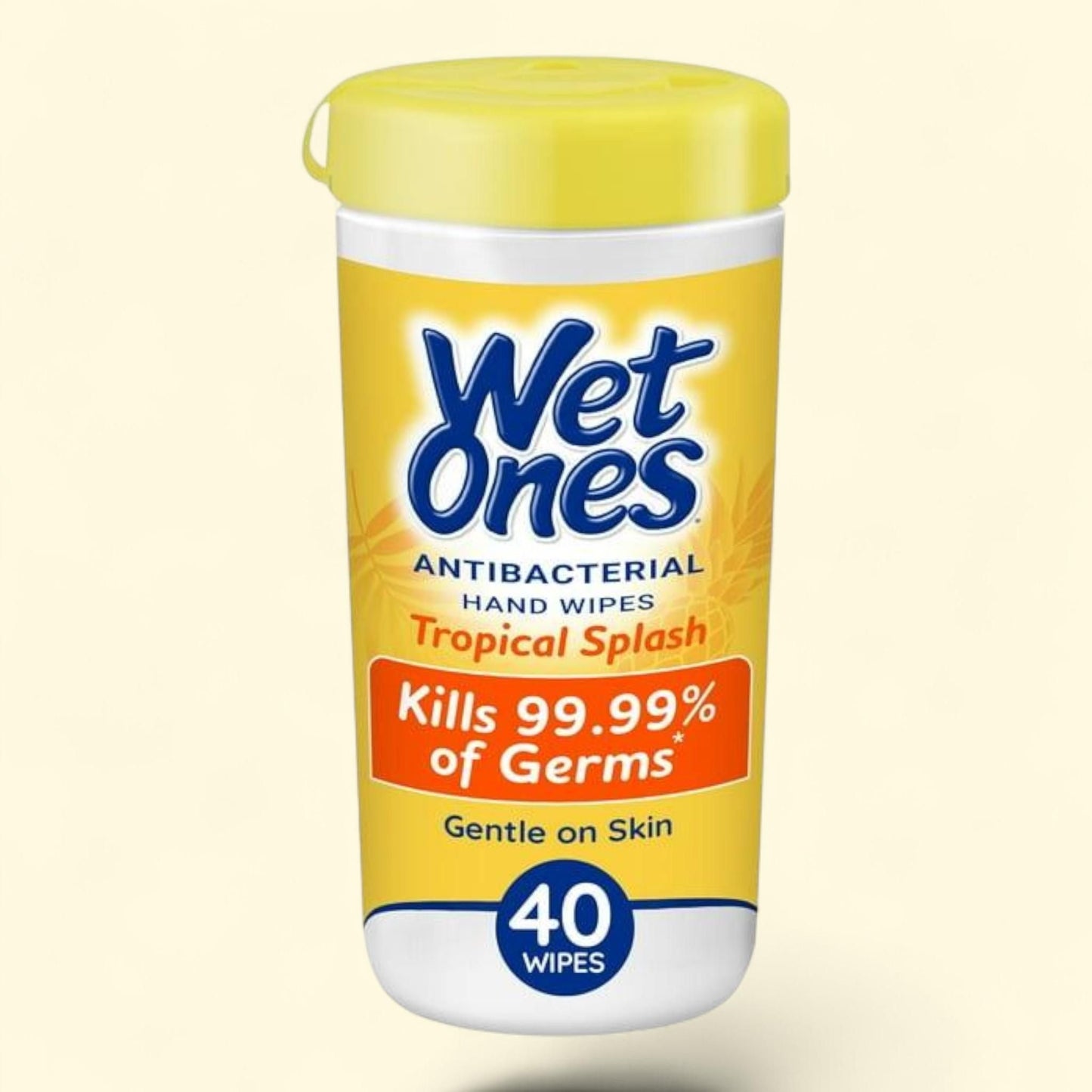Wet Ones Hand Wipes, Tropical Splash Citrus Scent, 40 Ct Canister