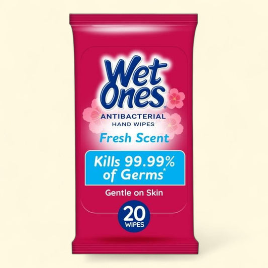 Wet Ones Hand Wipes, Fresh Scent, 20 Ct Travel Pack