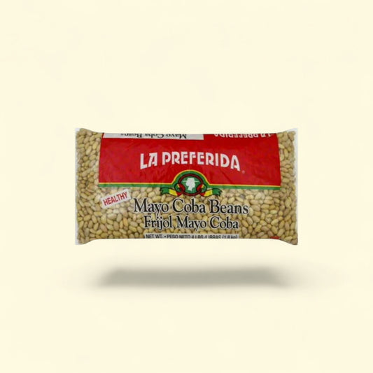 La Preferida Mayo Coba Beans, 4 LB — authentic US product shipped worldwide by Treatspree