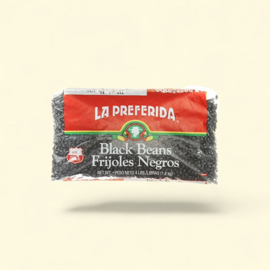La Preferida Black Beans, 4 lbs — authentic US product shipped worldwide by Treatspree