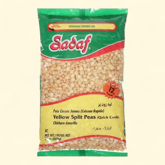 Pois cassés jaunes Sadaf, 680 g