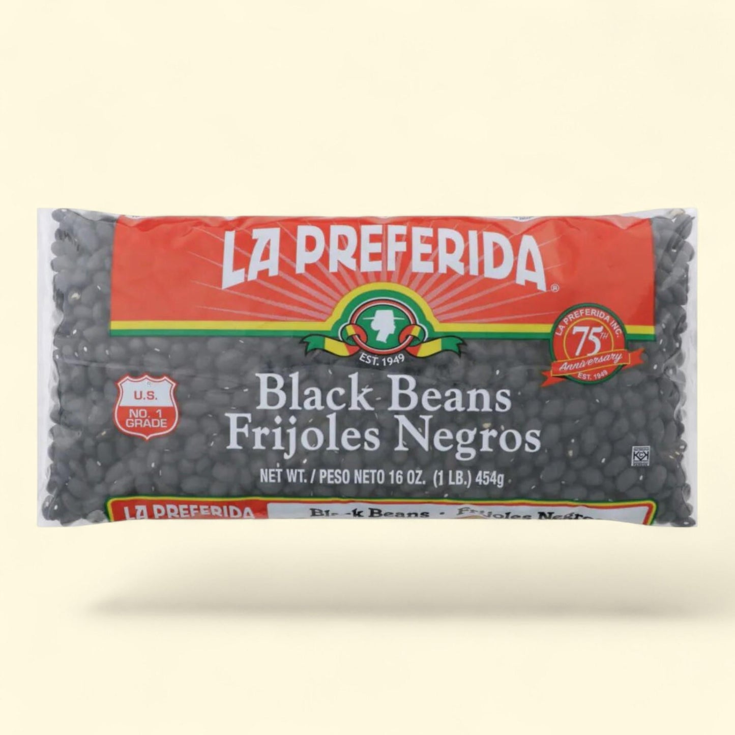 Haricots noirs La Preferida, secs, 450 g