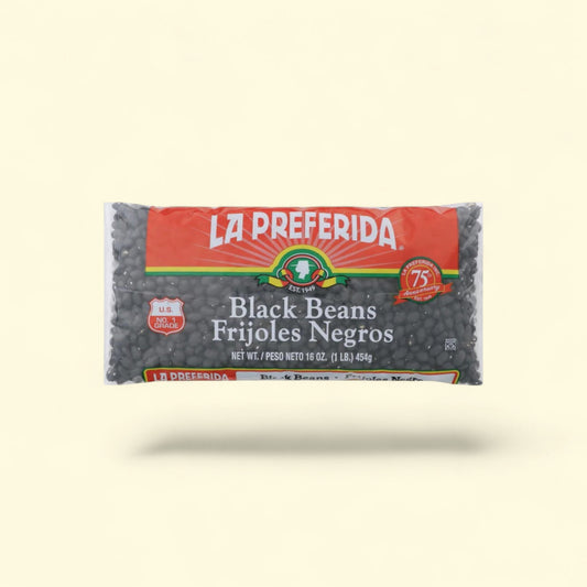 La Preferida Black Beans, Dry, 16 oz — authentic US product shipped worldwide by Treatspree