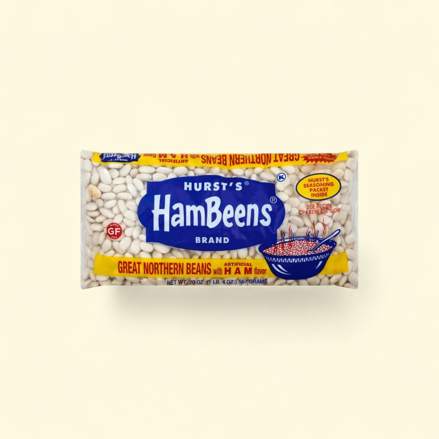Hurst's HamBeens Great Northern Beans, 20 oz — authentic US product shipped worldwide by Treatspree