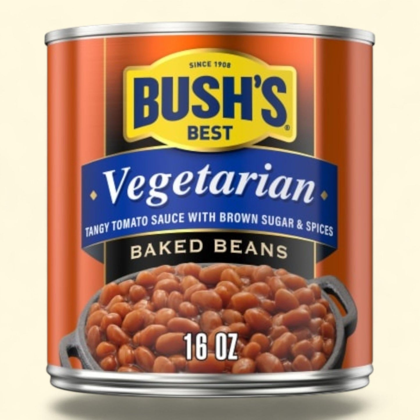 Haricots blancs végétariens Bush's, 450 g