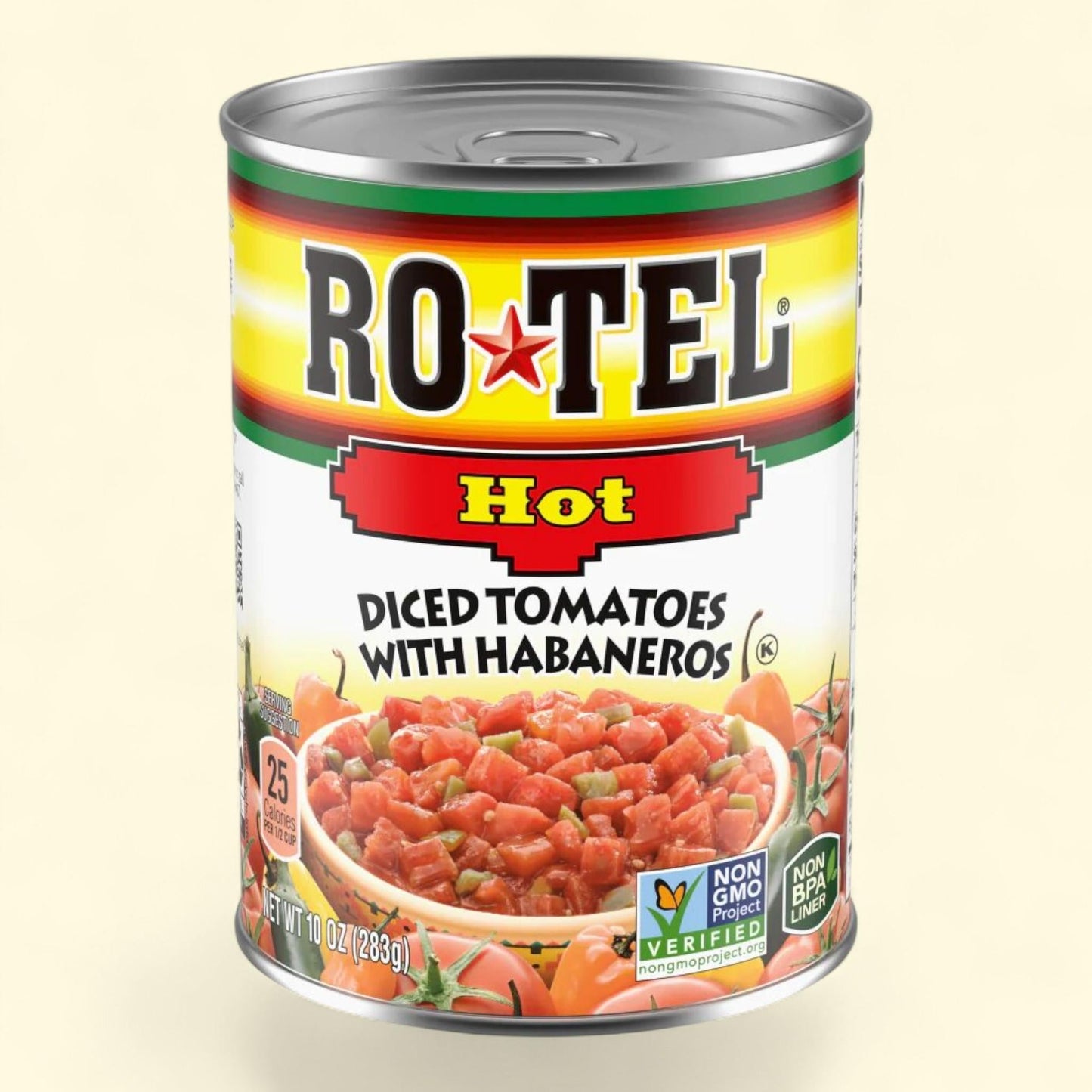Rotel Diced Tomatoes and Habanero Peppers, 10 oz.
