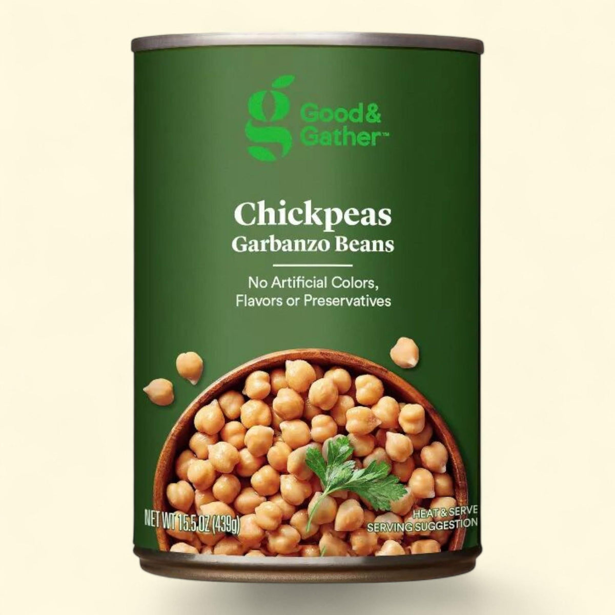 Good & Gather, Chickpeas Garbanzo Beans, 15.5oz — authentic US product shipped worldwide by Treatspree