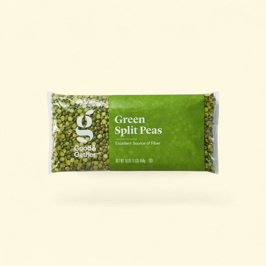 Good & Gather, Dry Green Split Peas, 1LB — authentic US product shipped worldwide by Treatspree