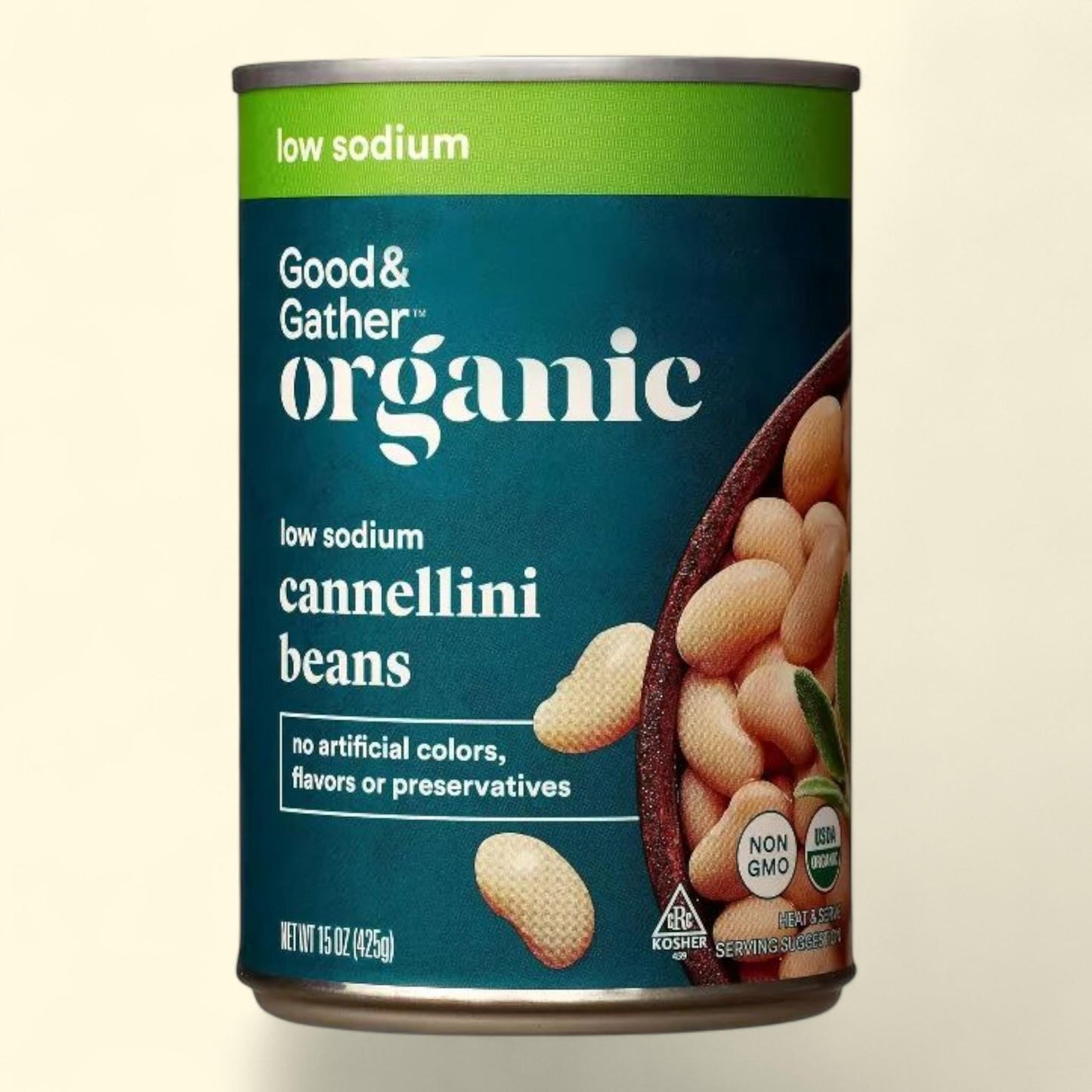 Good & Gather? Organic Cannellini Beans, 15oz — authentic US product shipped worldwide by Treatspree