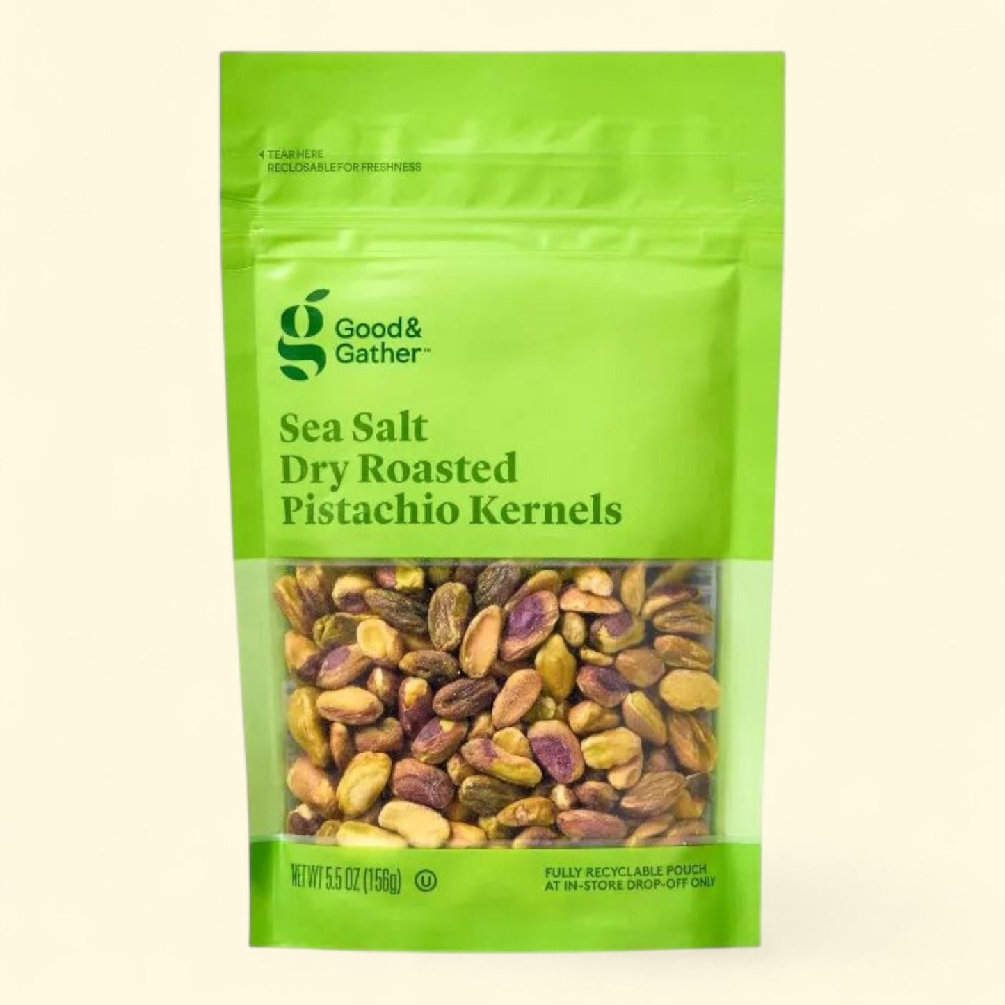 Good & Gather, Sea Salt Dry Roasted Pistachio Kernels, 5.5oz
