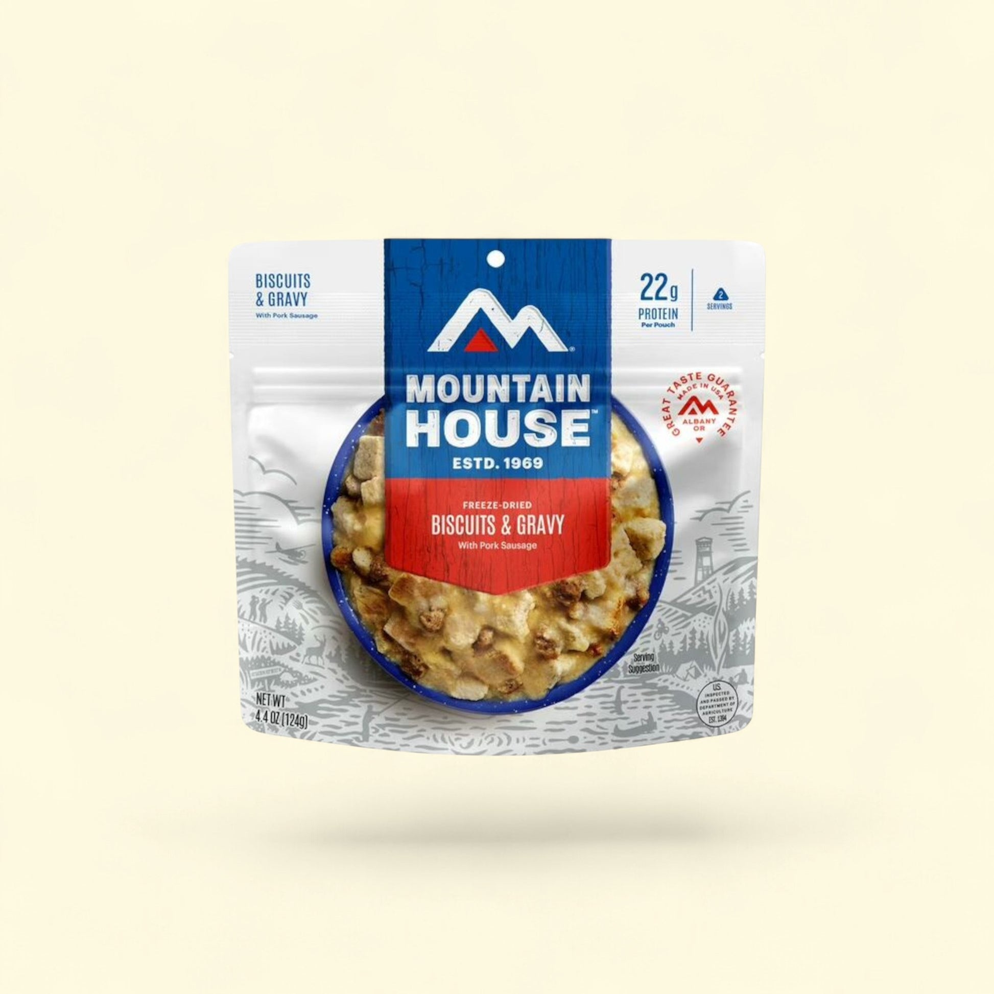 Mountain House Beef Stew, 2 Servings — authentic US product shipped worldwide by Treatspree