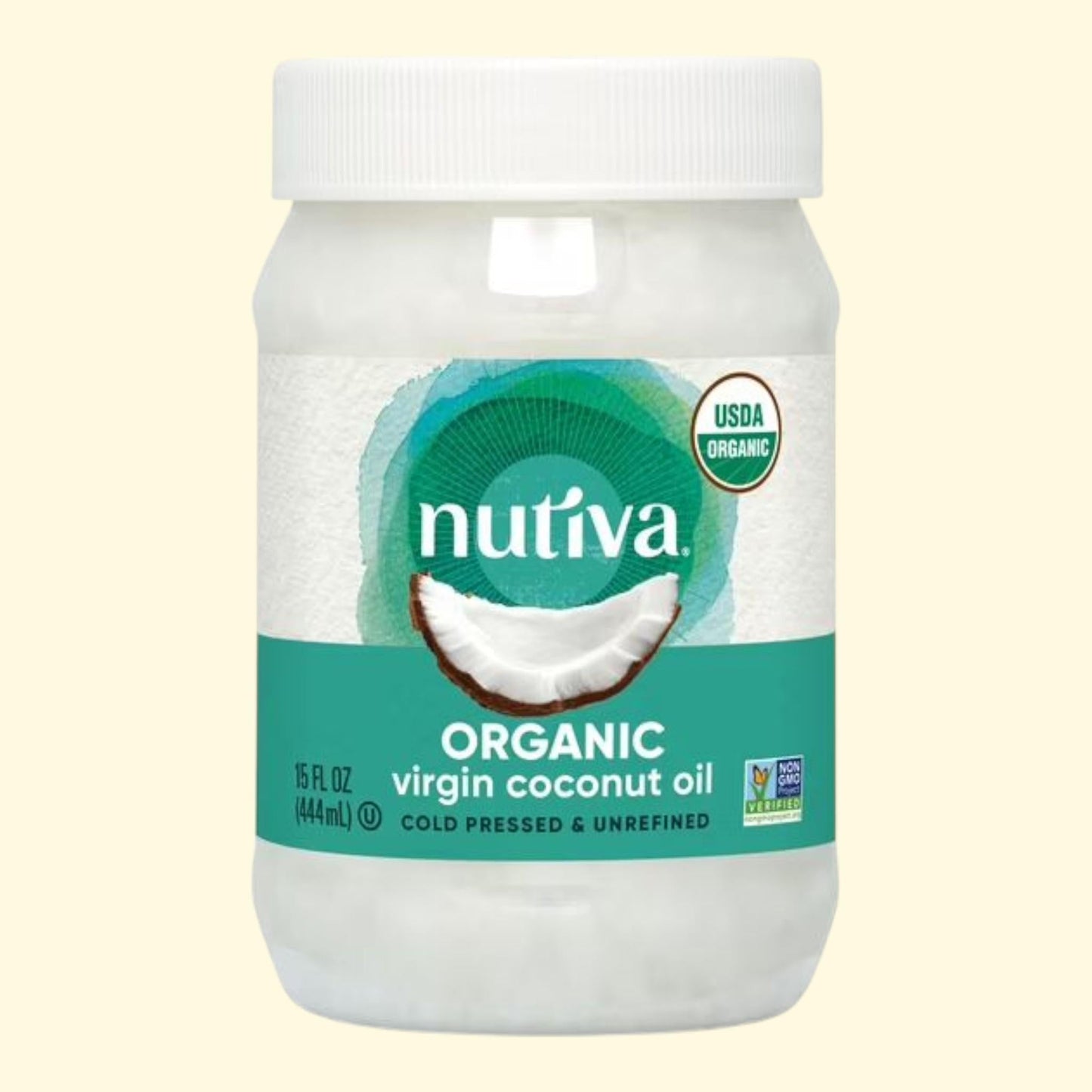 Nutiva Organic Coconut Oil, 15 Fluid Ounces