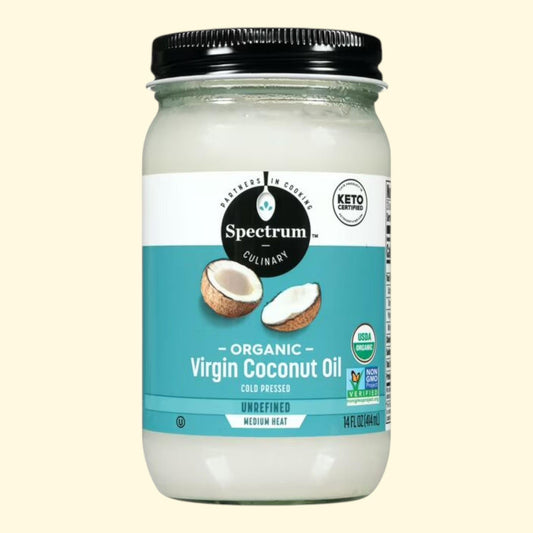 Spectrum Naturals Organic Unrefined Virgin Coconut Oil, 14 fl oz