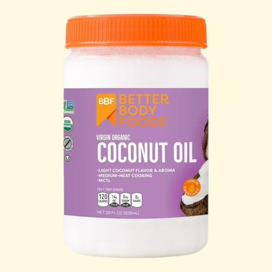 Betterbody Foods Virgin Organic Coconut Oil, 28.0 fl oz