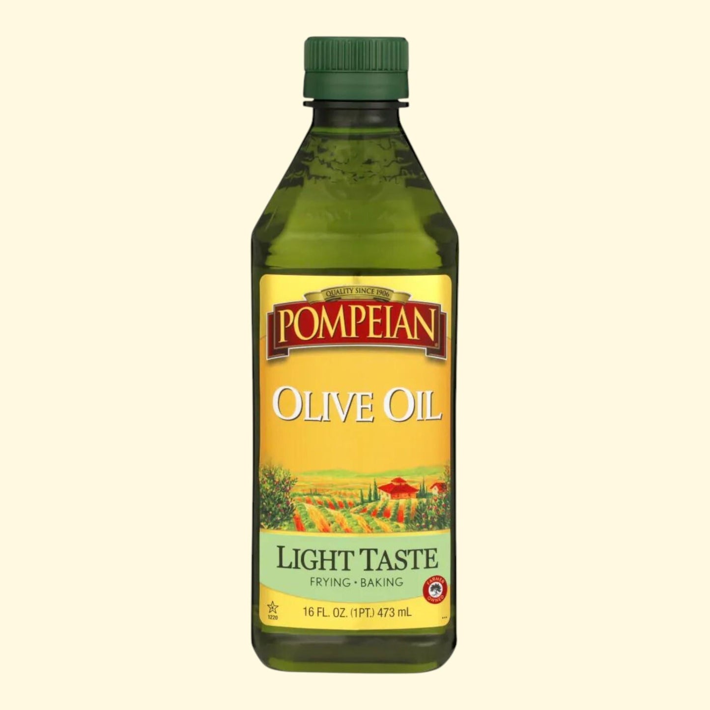 Pompeian Extra Light Olive Oil, 16 oz