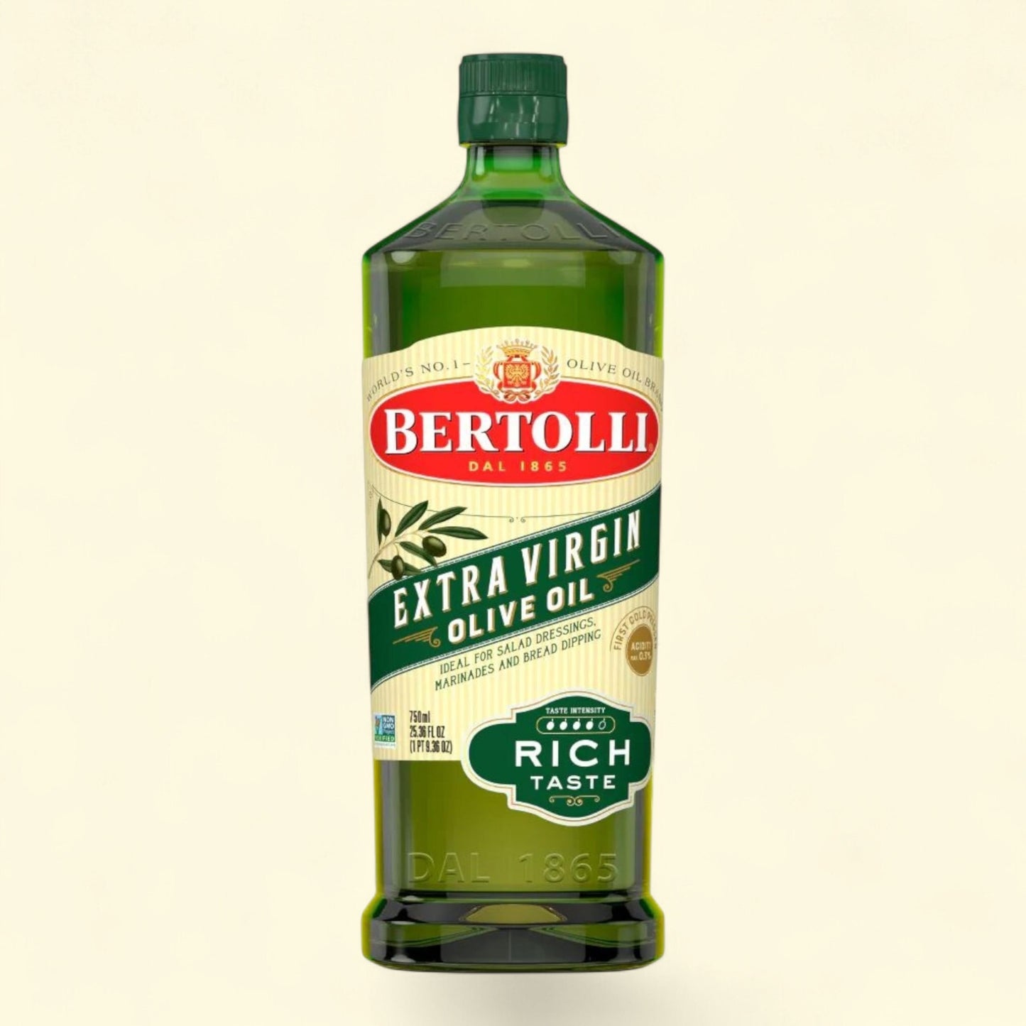 Bertolli Extra Virgin Olive Oil, 25.4oz — authentic US product shipped worldwide by Treatspree