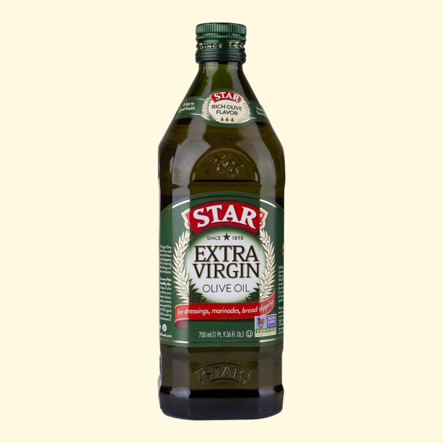 Star Extra Virgin Olive Oil, 25 oz