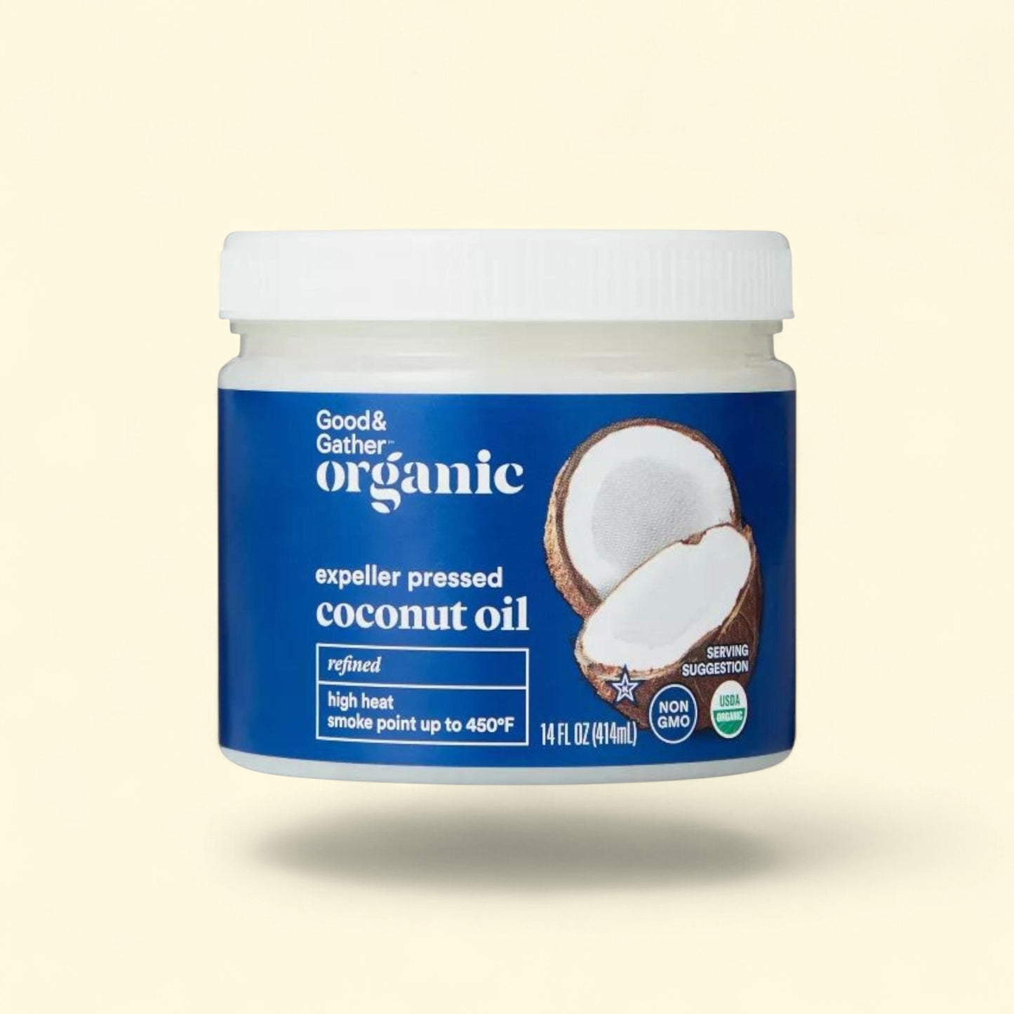 Good & Gather Organic Refined Coconut Oil, 14 oz — authentic US product shipped worldwide by Treatspree
