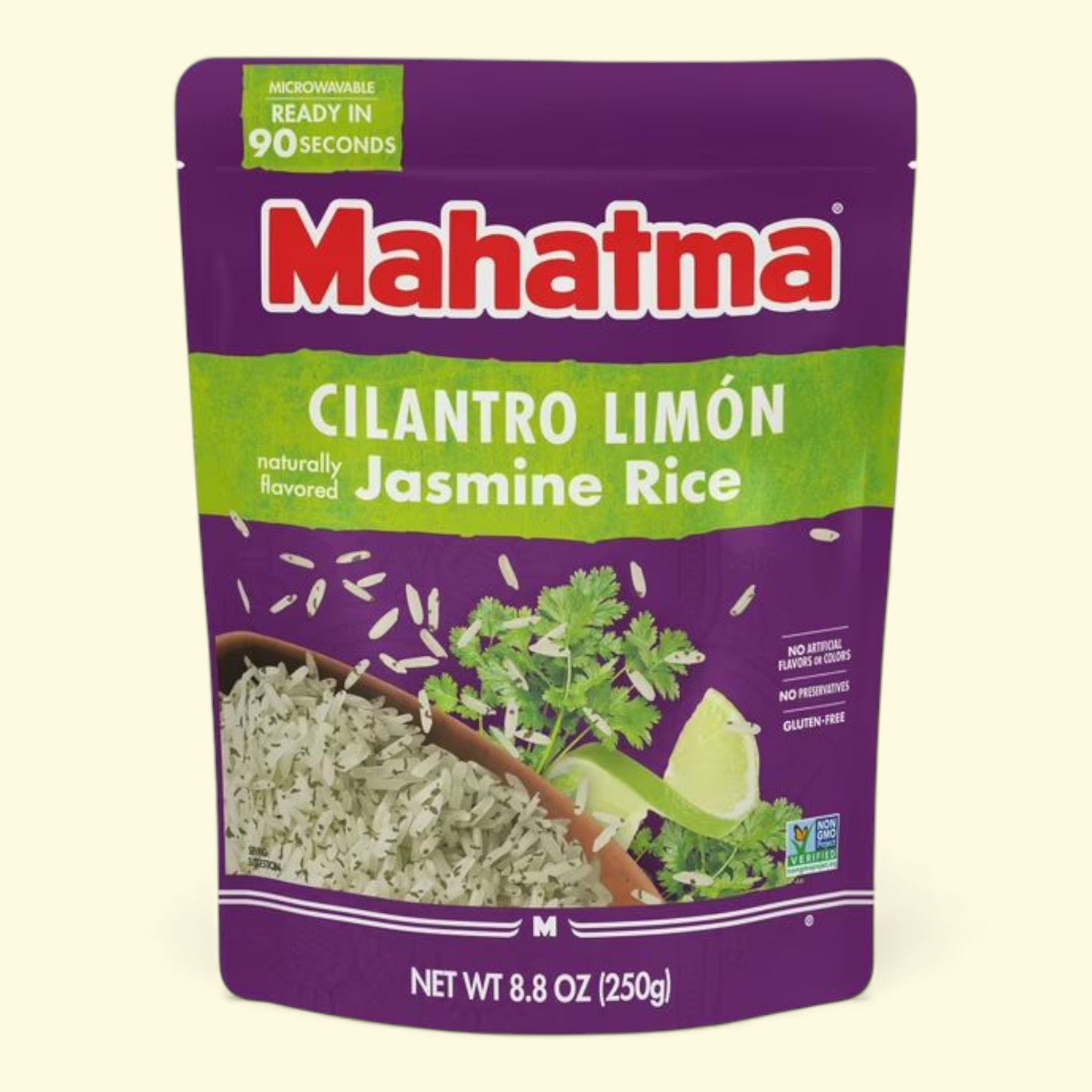 Mahatma Ready-to-Heat Cilantro Limon Jasmine Rice, 8.8 oz