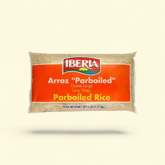 Iberia Parboiled Rice Long Grain, 5 lb — authentic US product shipped worldwide by Treatspree
