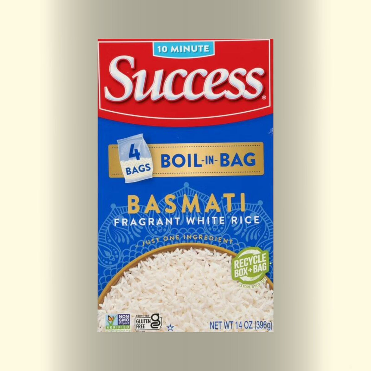 Success Ric Success Boil-in-Bag Basmati Rice, 14 oz | Treatspree