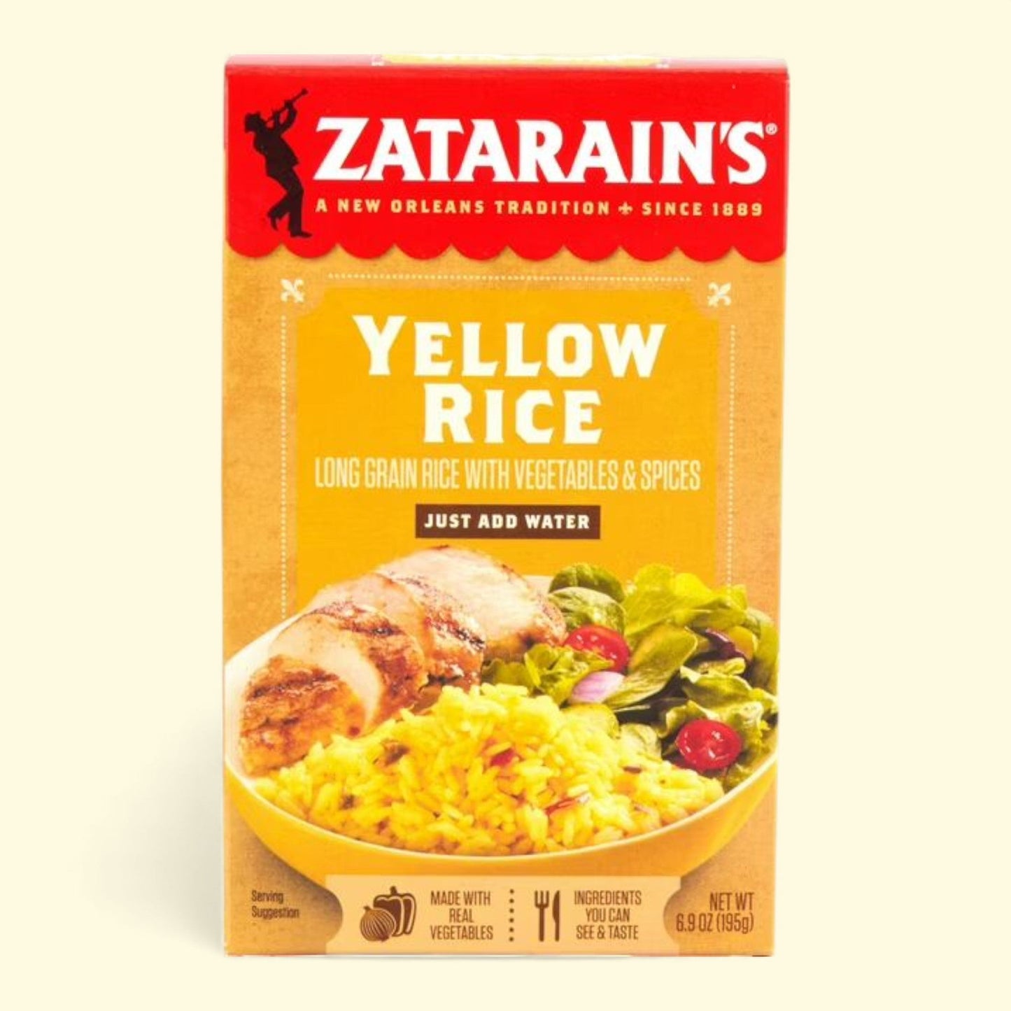 Zatarain's Yellow Rice Mix, 6.9 oz