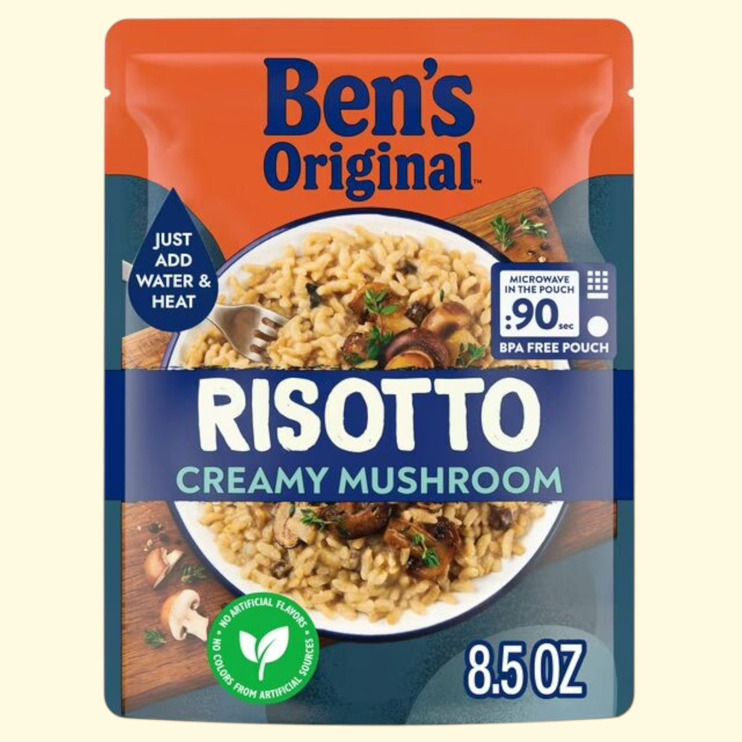 Ben's Original Ready Rice Mushroom Risotto Flavored Rice, 8.5 oz