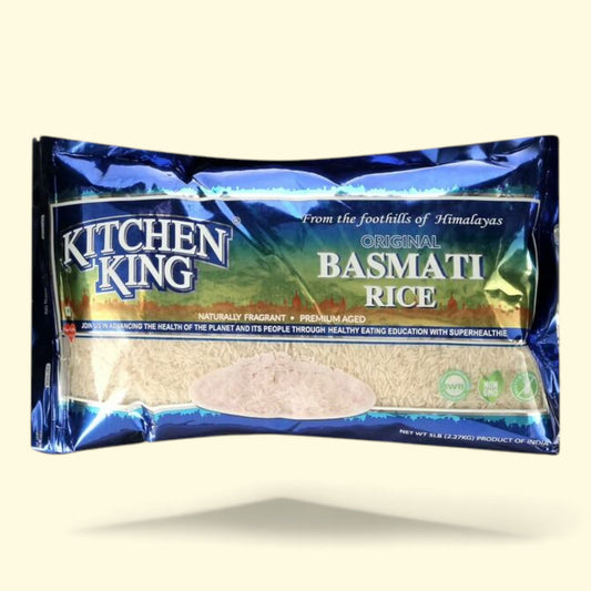Kitchen King White Basmati Rice, 5lbs