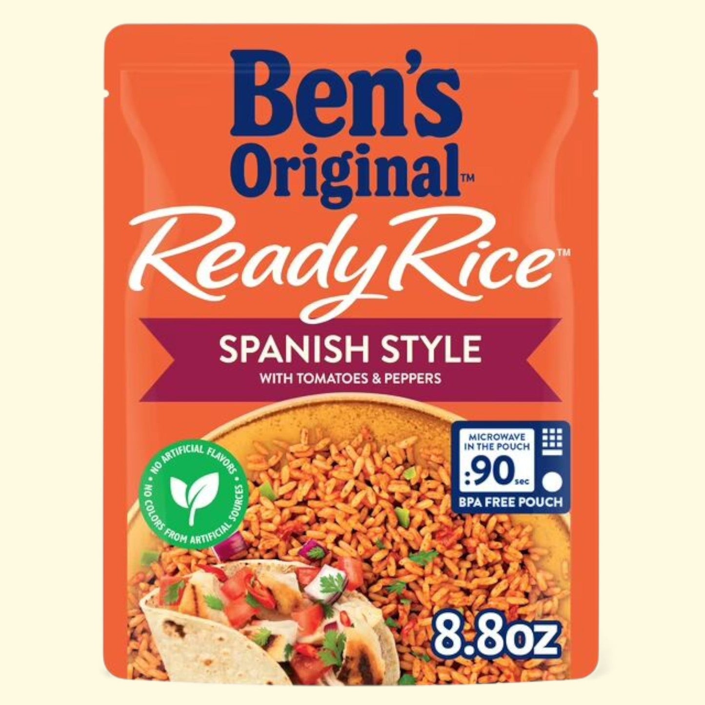 Ben's Original Ready Rice Spanish Style Flavored Rice, 8.8 Ounce