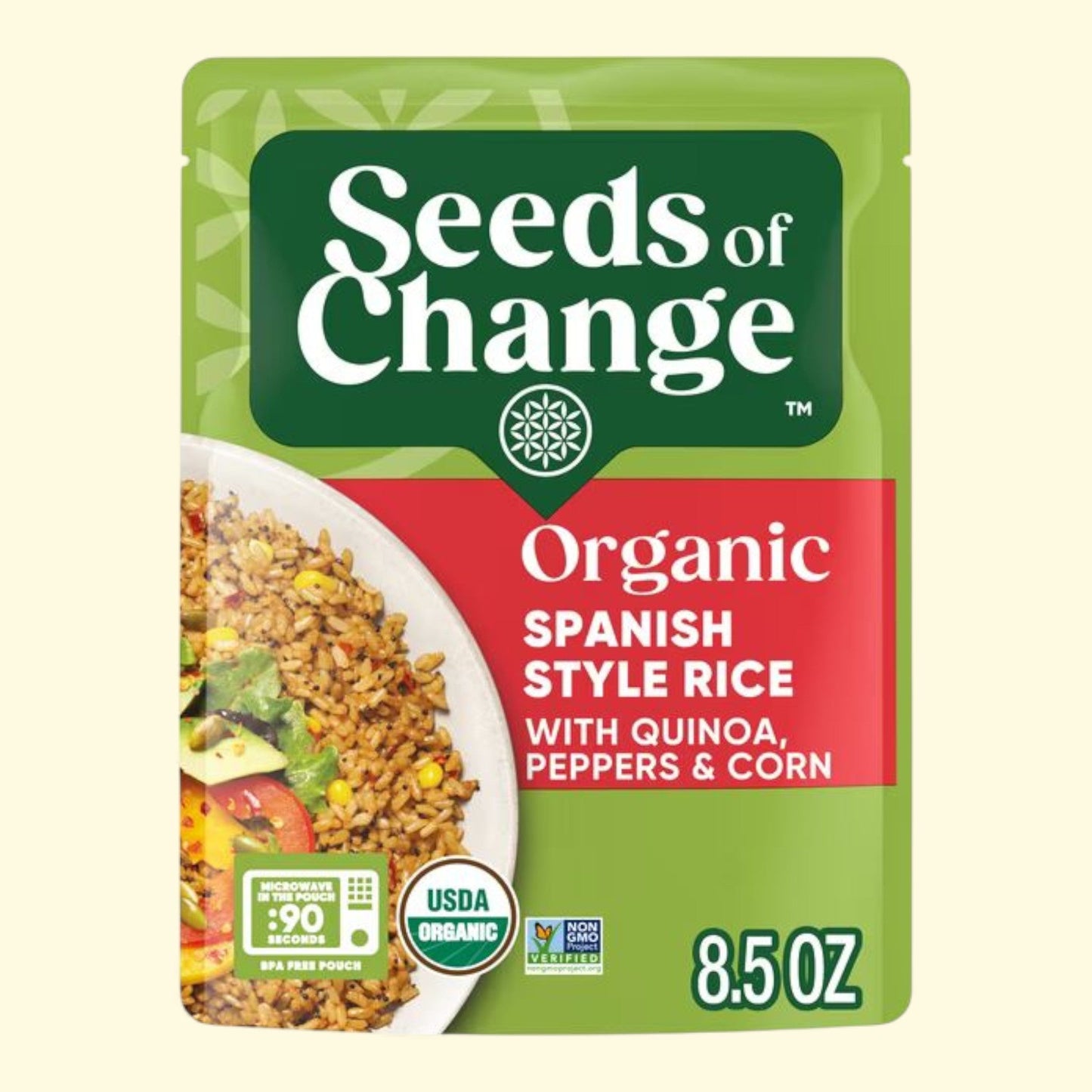 Seeds Of Change Spanish Style Rice, 8.5 Ounce