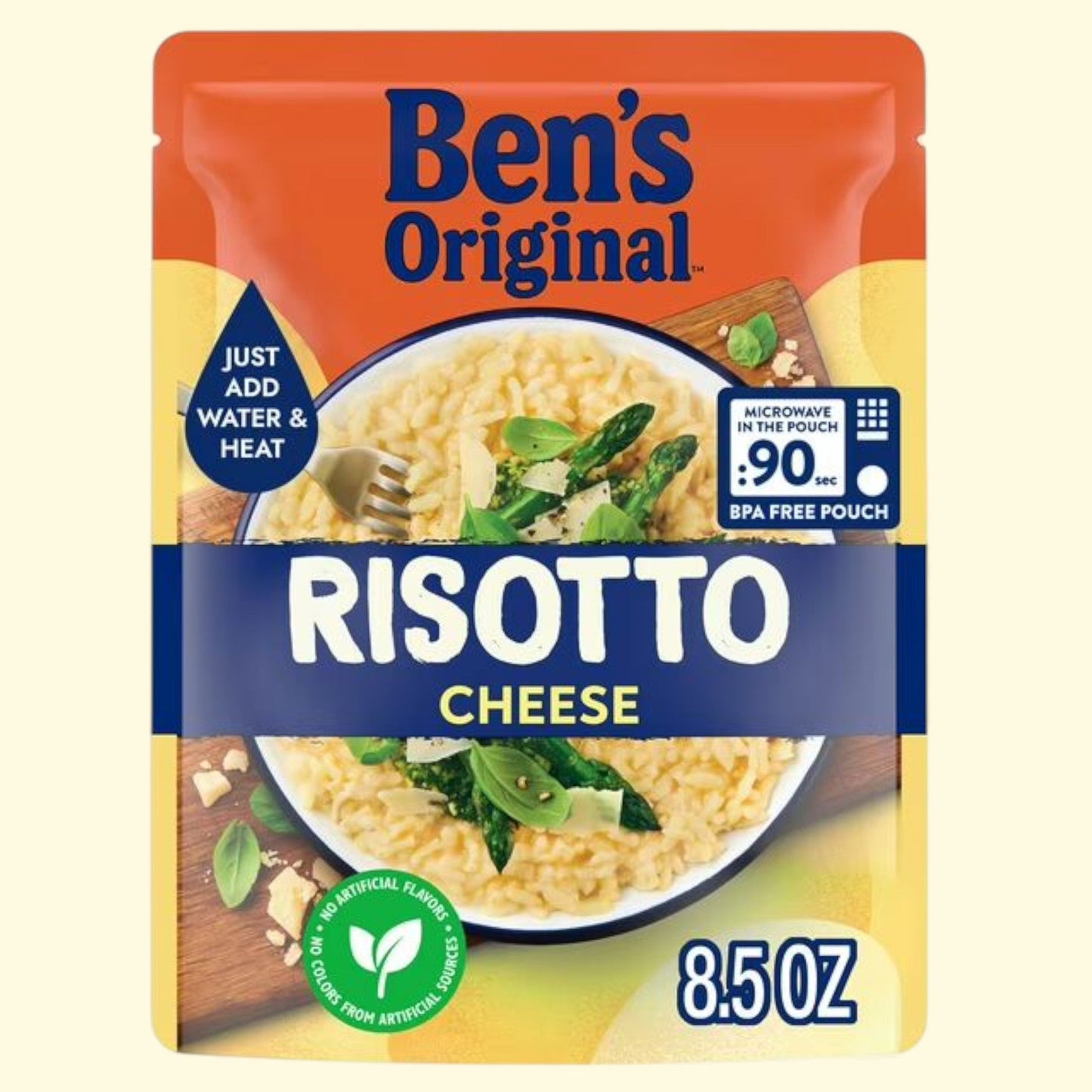 BEN'S ORIGINAL Ready Rice Cheese Risotto, 8.5 oz