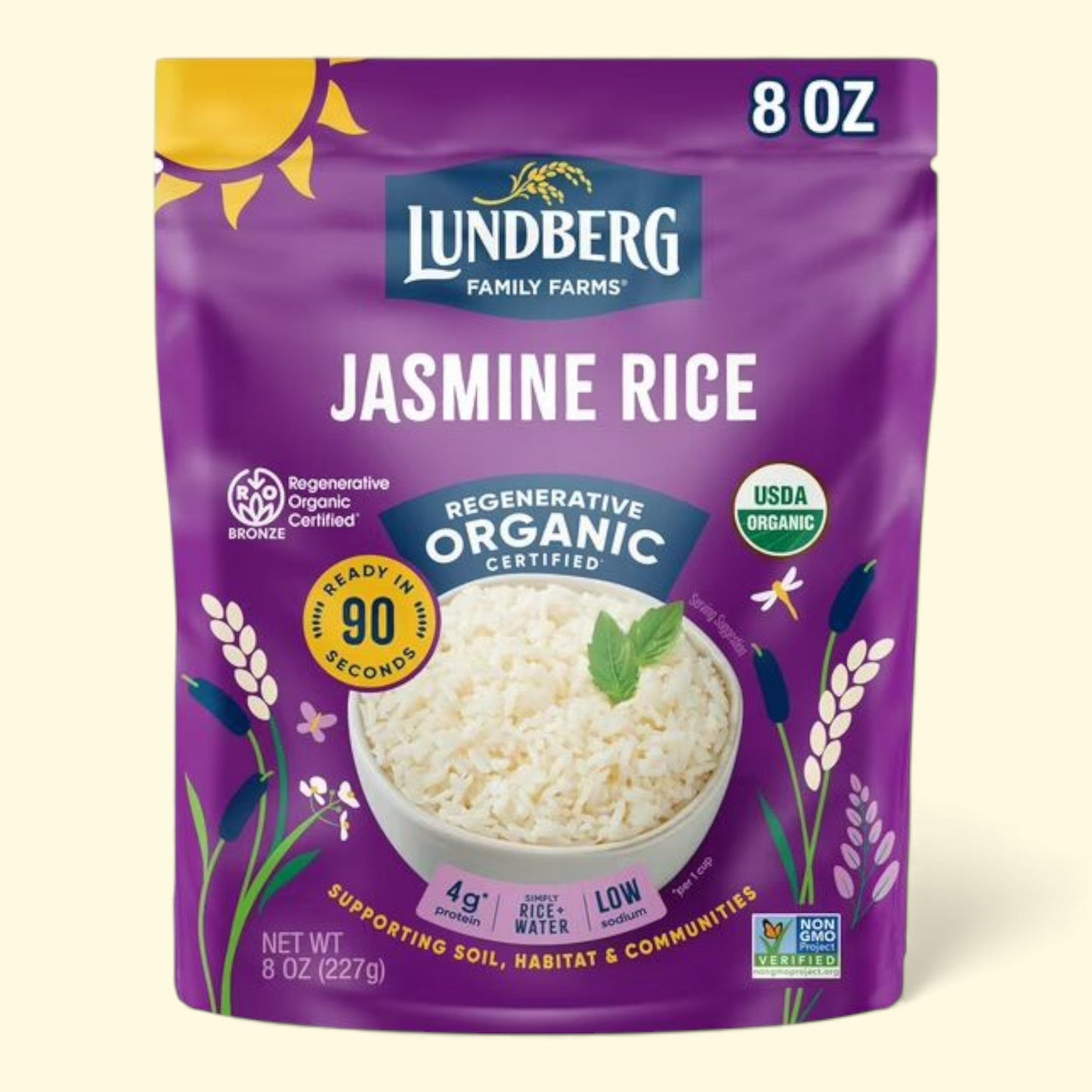 Lundberg White Jasmine Rice, 8oz