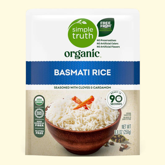 Simple Truth Organic, Basmati Rice, 8.8 oz