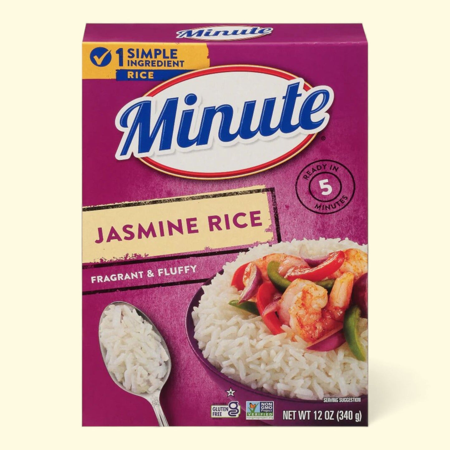 Minute Jasmine Rice, Fragrant & Fluffy, 1 lb